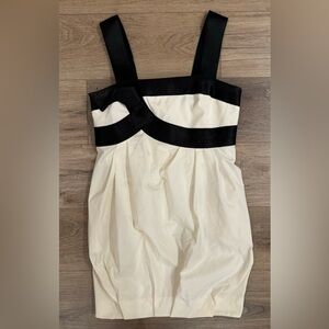 Robert Rodriguez Black/White Mini Dress (Size 6)